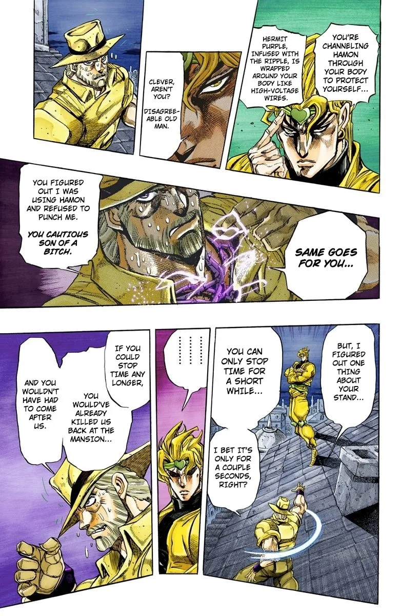 JoJo no Kimyou na Bouken Part 3: Stardust Crusaders Colored Manga — Chapter 142 — Page 5