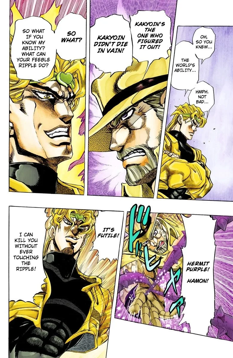 JoJo no Kimyou na Bouken Part 3: Stardust Crusaders Colored Manga — Chapter 142 — Page 6