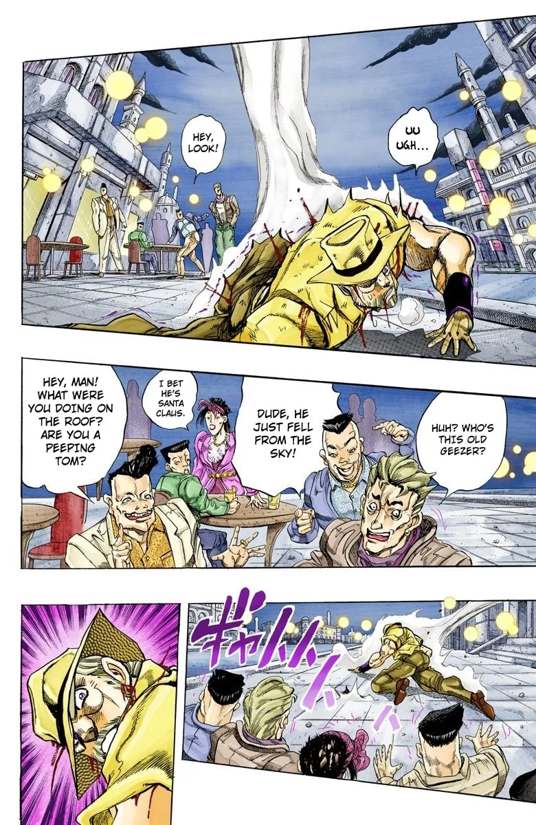 JoJo no Kimyou na Bouken Part 3: Stardust Crusaders Colored Manga — Chapter 142 — Page 8
