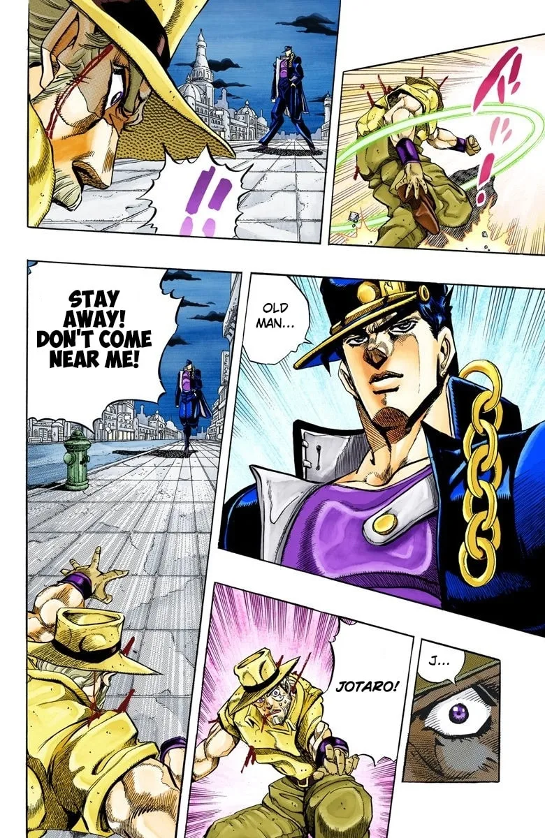 JoJo no Kimyou na Bouken Part 3: Stardust Crusaders Colored Manga — Chapter 142 — Page 10