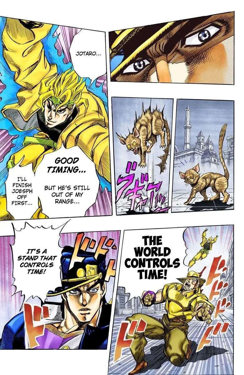 JoJo no Kimyou na Bouken Part 3: Stardust Crusaders Colored Manga — Chapter 142 — Page 11