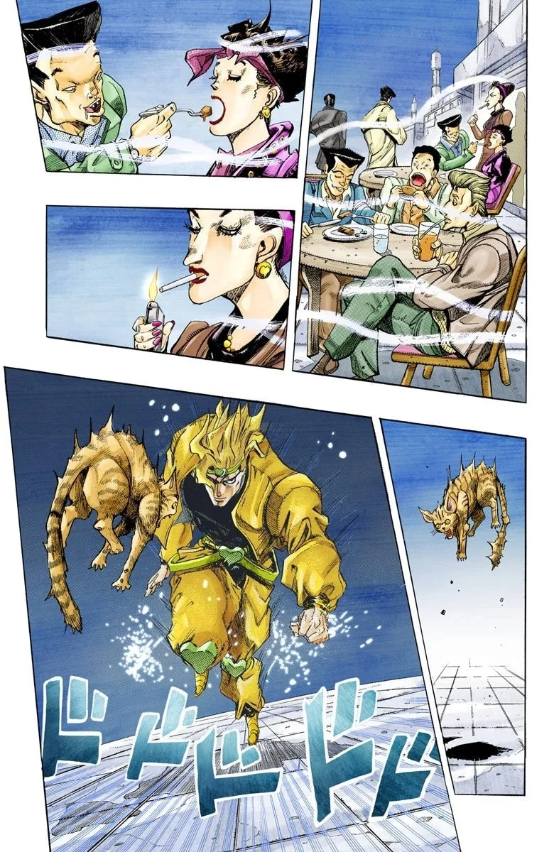 JoJo no Kimyou na Bouken Part 3: Stardust Crusaders Colored Manga — Chapter 142 — Page 13