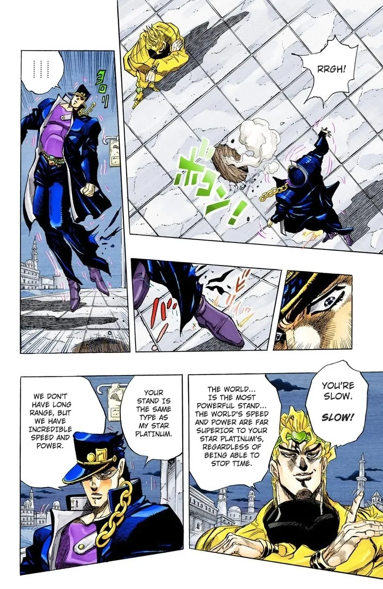 JoJo no Kimyou na Bouken Part 3: Stardust Crusaders Colored Manga — Chapter 143 — Page 8