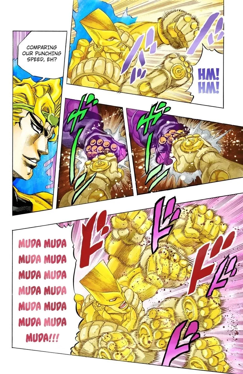 JoJo no Kimyou na Bouken Part 3: Stardust Crusaders Colored Manga — Chapter 143 — Page 12