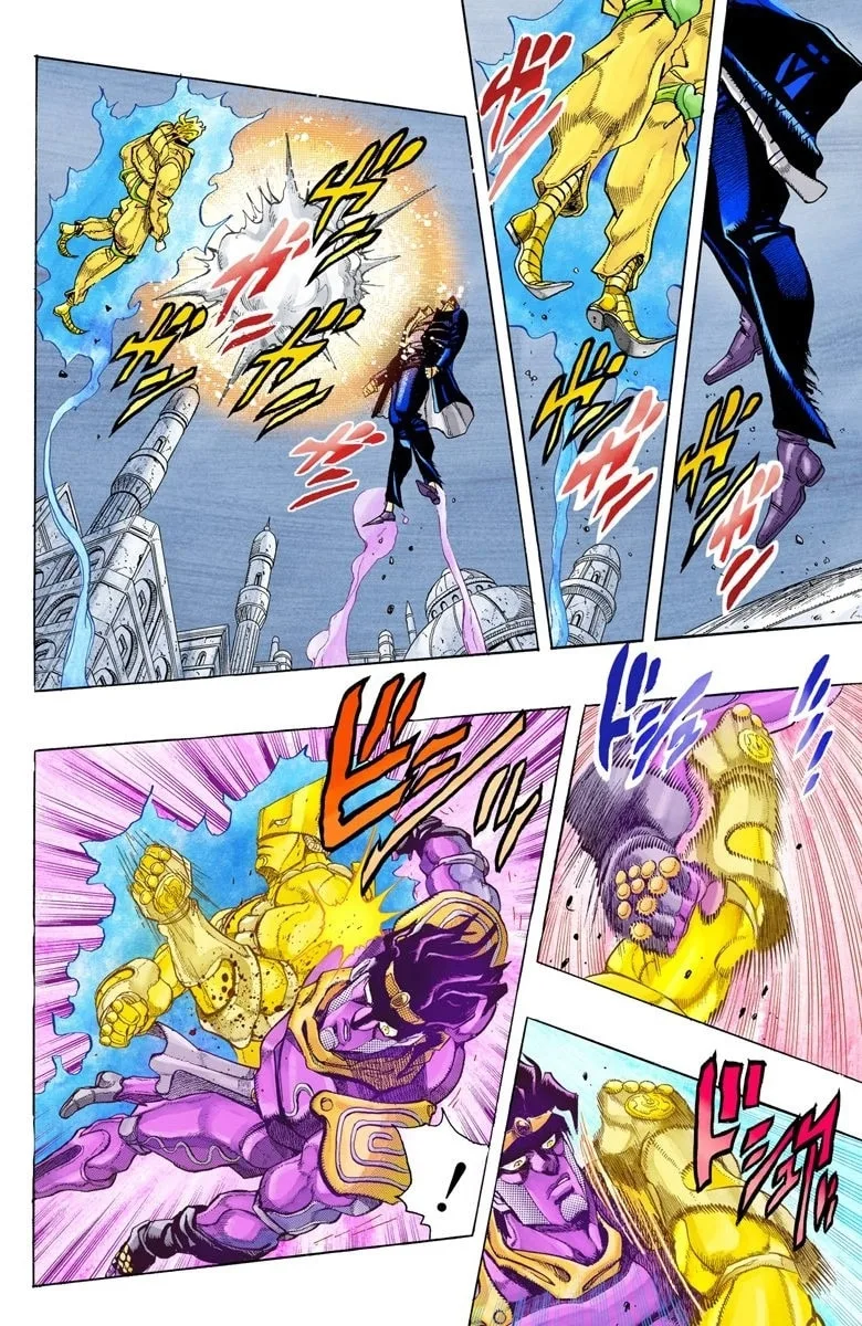 JoJo no Kimyou na Bouken Part 3: Stardust Crusaders Colored Manga — Chapter 143 — Page 14