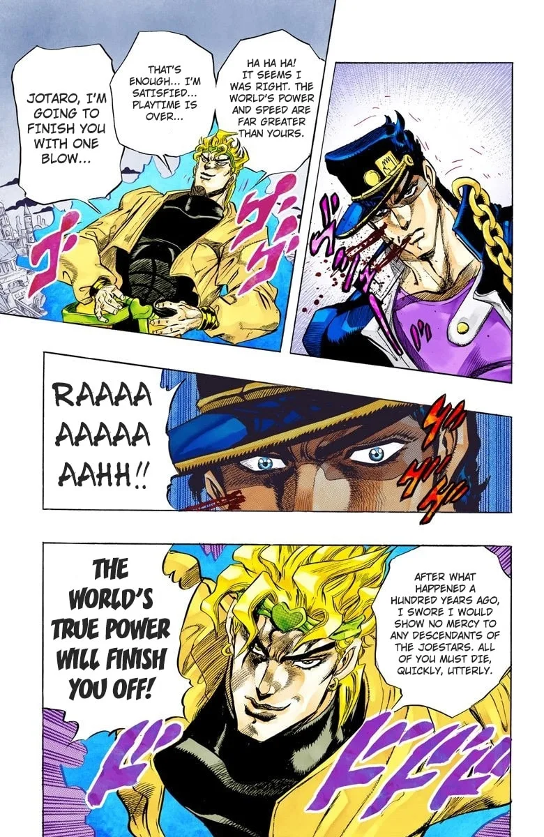 JoJo no Kimyou na Bouken Part 3: Stardust Crusaders Colored Manga — Chapter 143 — Page 15