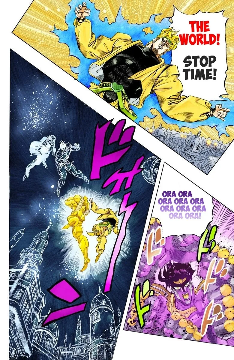JoJo no Kimyou na Bouken Part 3: Stardust Crusaders Colored Manga — Chapter 143 — Page 16