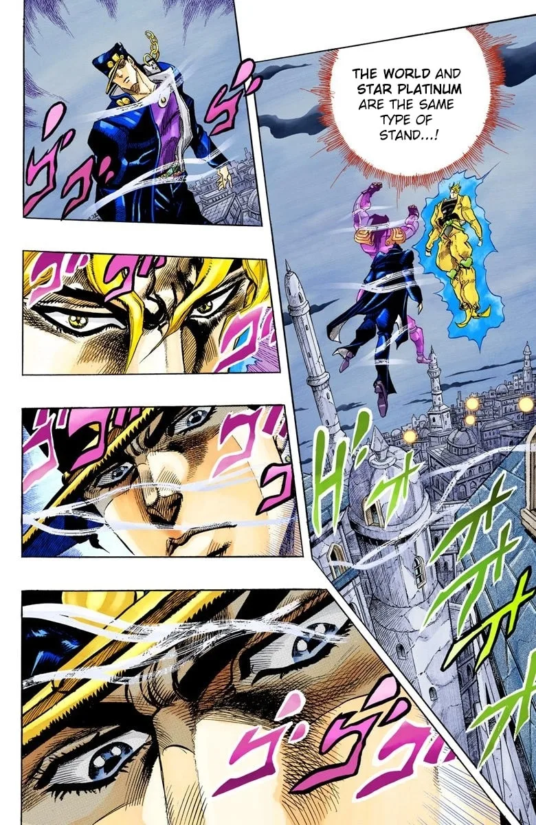 JoJo no Kimyou na Bouken Part 3: Stardust Crusaders Colored Manga — Chapter 144 — Page 3