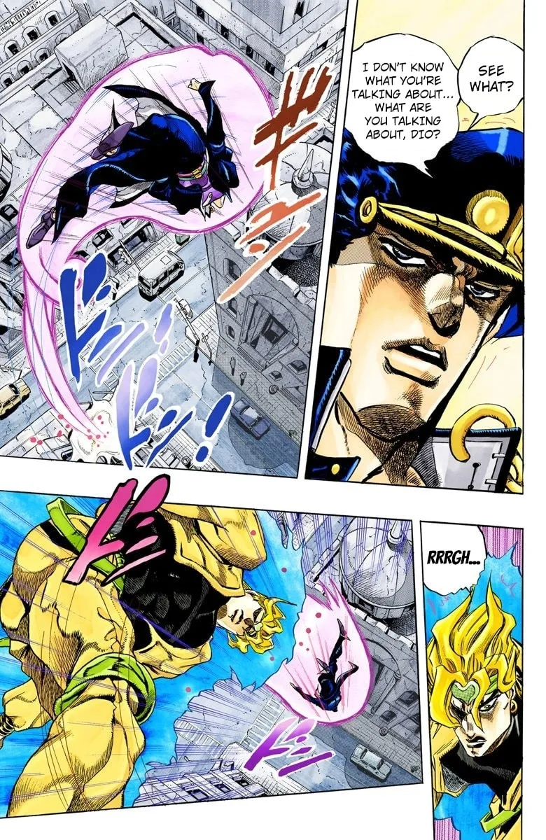 JoJo no Kimyou na Bouken Part 3: Stardust Crusaders Colored Manga — Chapter 144 — Page 6