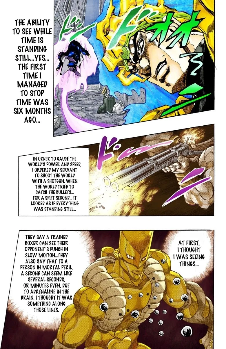 JoJo no Kimyou na Bouken Part 3: Stardust Crusaders Colored Manga — Chapter 144 — Page 8