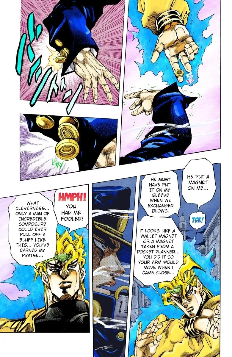 JoJo no Kimyou na Bouken Part 3: Stardust Crusaders Colored Manga — Chapter 144 — Page 14