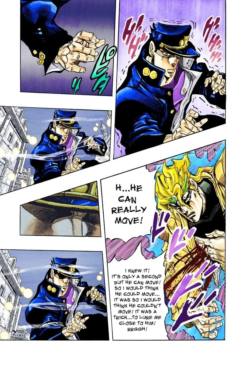 JoJo no Kimyou na Bouken Part 3: Stardust Crusaders Colored Manga — Chapter 144 — Page 18