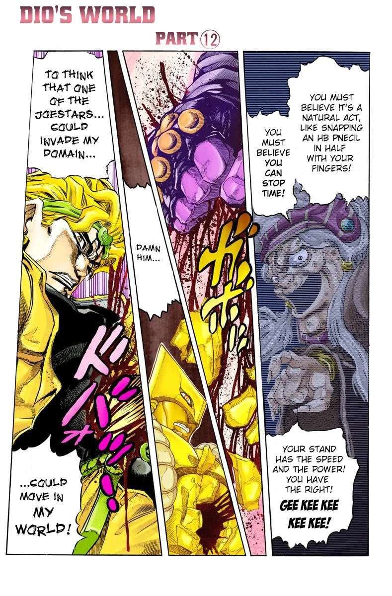 JoJo no Kimyou na Bouken Part 3: Stardust Crusaders Colored Manga — Chapter 145 — Page 1