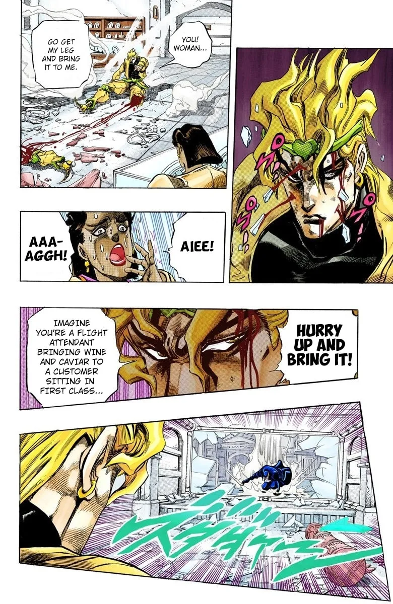 JoJo no Kimyou na Bouken Part 3: Stardust Crusaders Colored Manga — Chapter 145 — Page 5