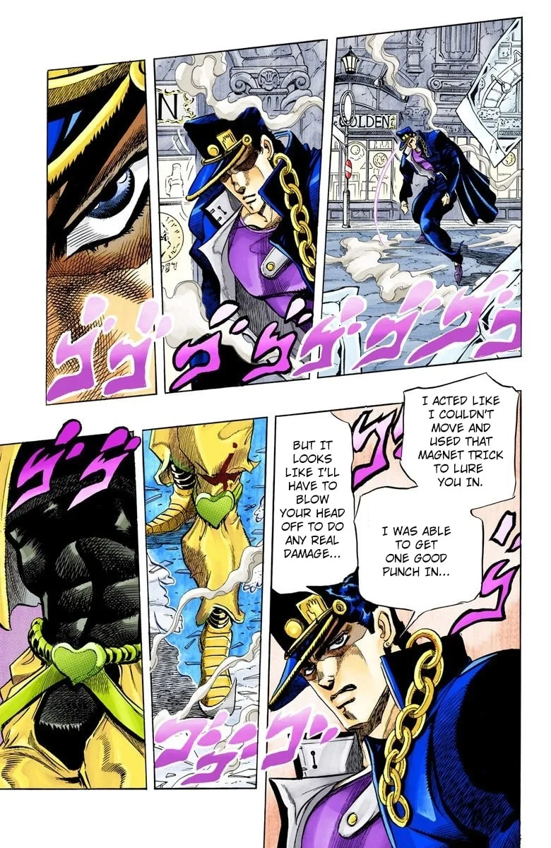 JoJo no Kimyou na Bouken Part 3: Stardust Crusaders Colored Manga — Chapter 145 — Page 6