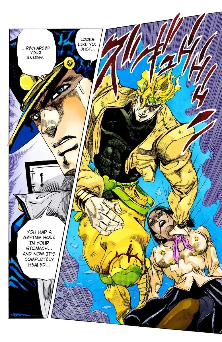 JoJo no Kimyou na Bouken Part 3: Stardust Crusaders Colored Manga — Chapter 145 — Page 7