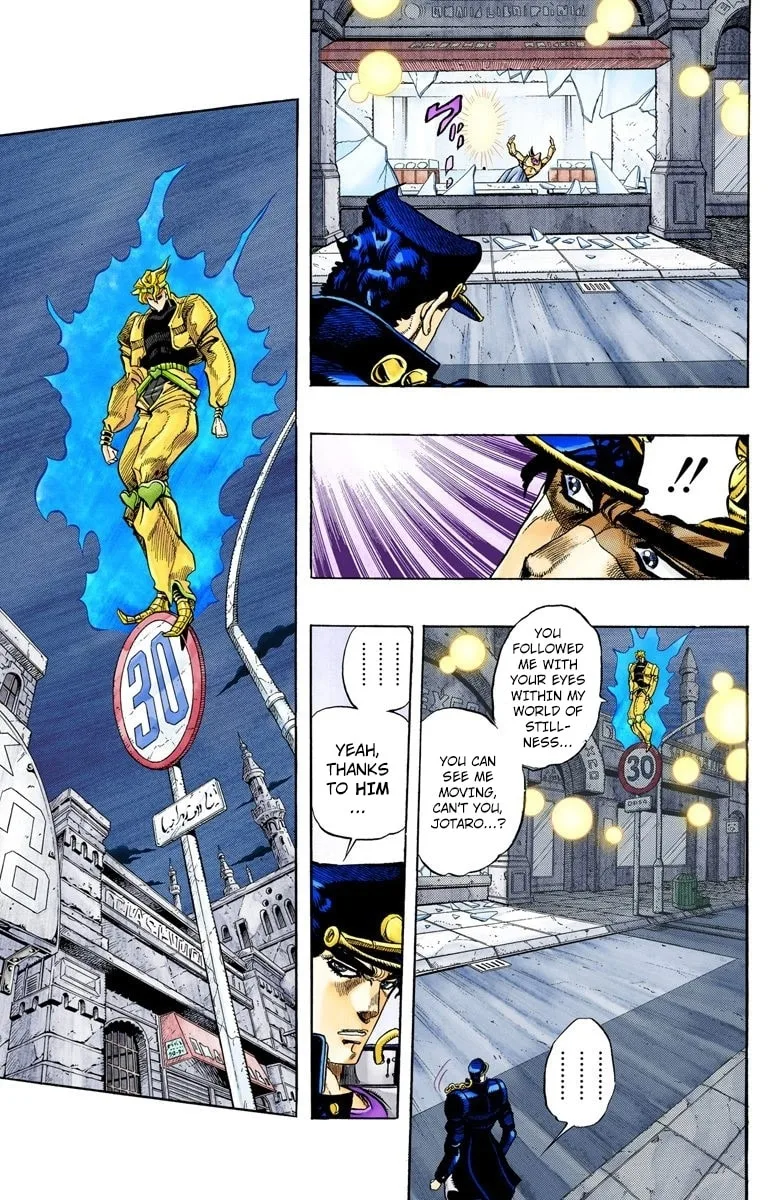 JoJo no Kimyou na Bouken Part 3: Stardust Crusaders Colored Manga — Chapter 145 — Page 8