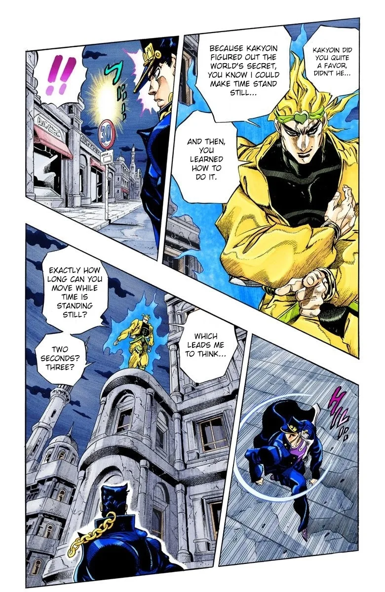 JoJo no Kimyou na Bouken Part 3: Stardust Crusaders Colored Manga — Chapter 145 — Page 9