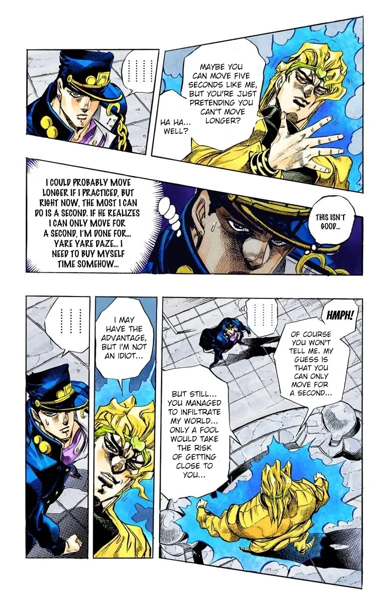 JoJo no Kimyou na Bouken Part 3: Stardust Crusaders Colored Manga — Chapter 145 — Page 10
