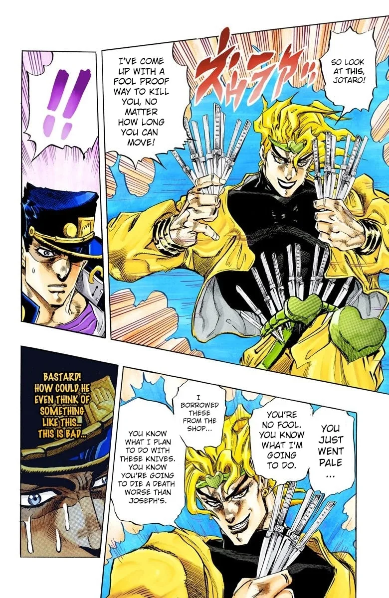 JoJo no Kimyou na Bouken Part 3: Stardust Crusaders Colored Manga — Chapter 145 — Page 11