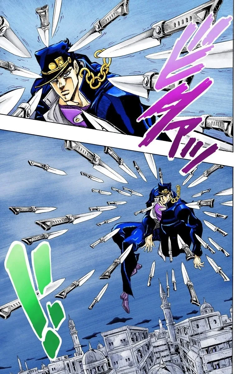 JoJo no Kimyou na Bouken Part 3: Stardust Crusaders Colored Manga — Chapter 145 — Page 14