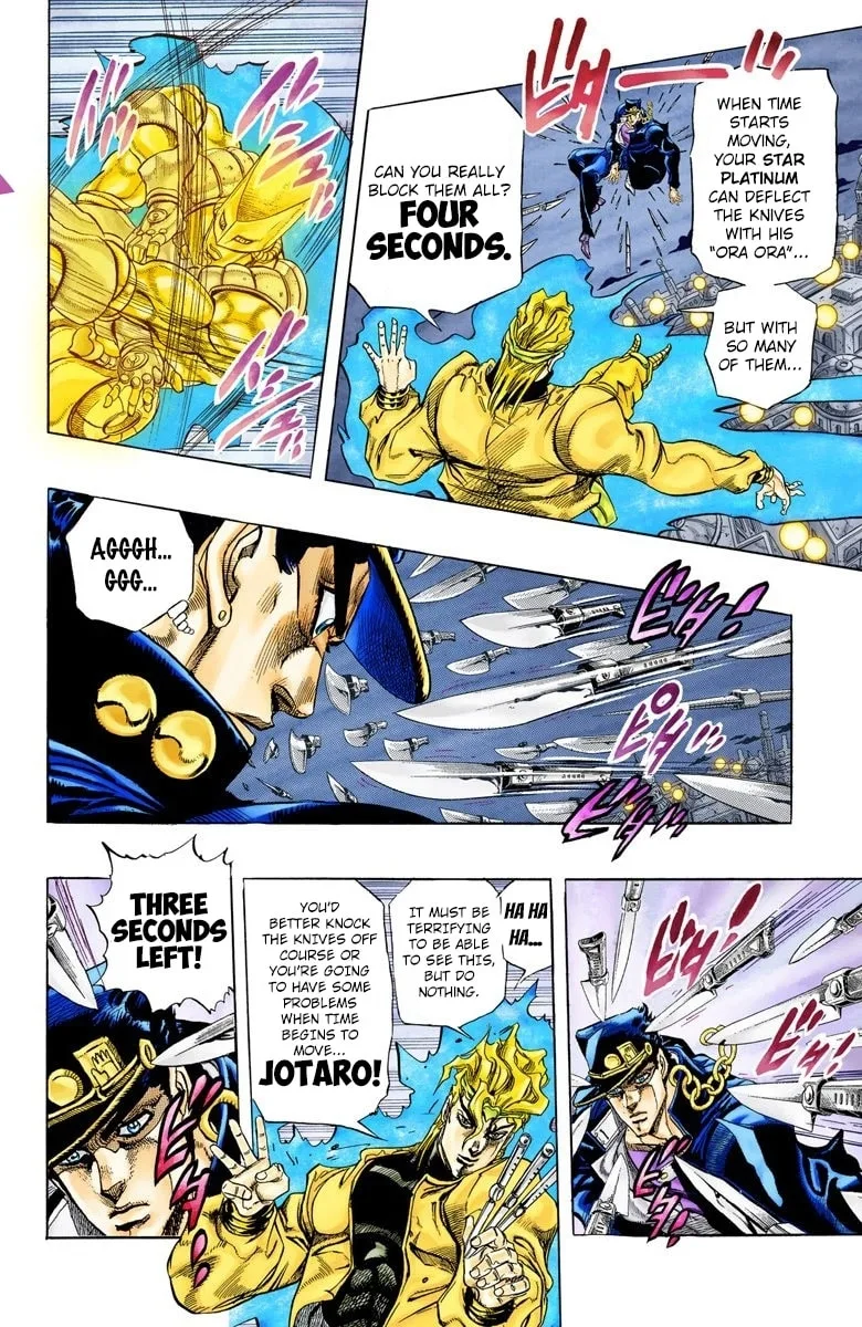 JoJo no Kimyou na Bouken Part 3: Stardust Crusaders Colored Manga — Chapter 145 — Page 15