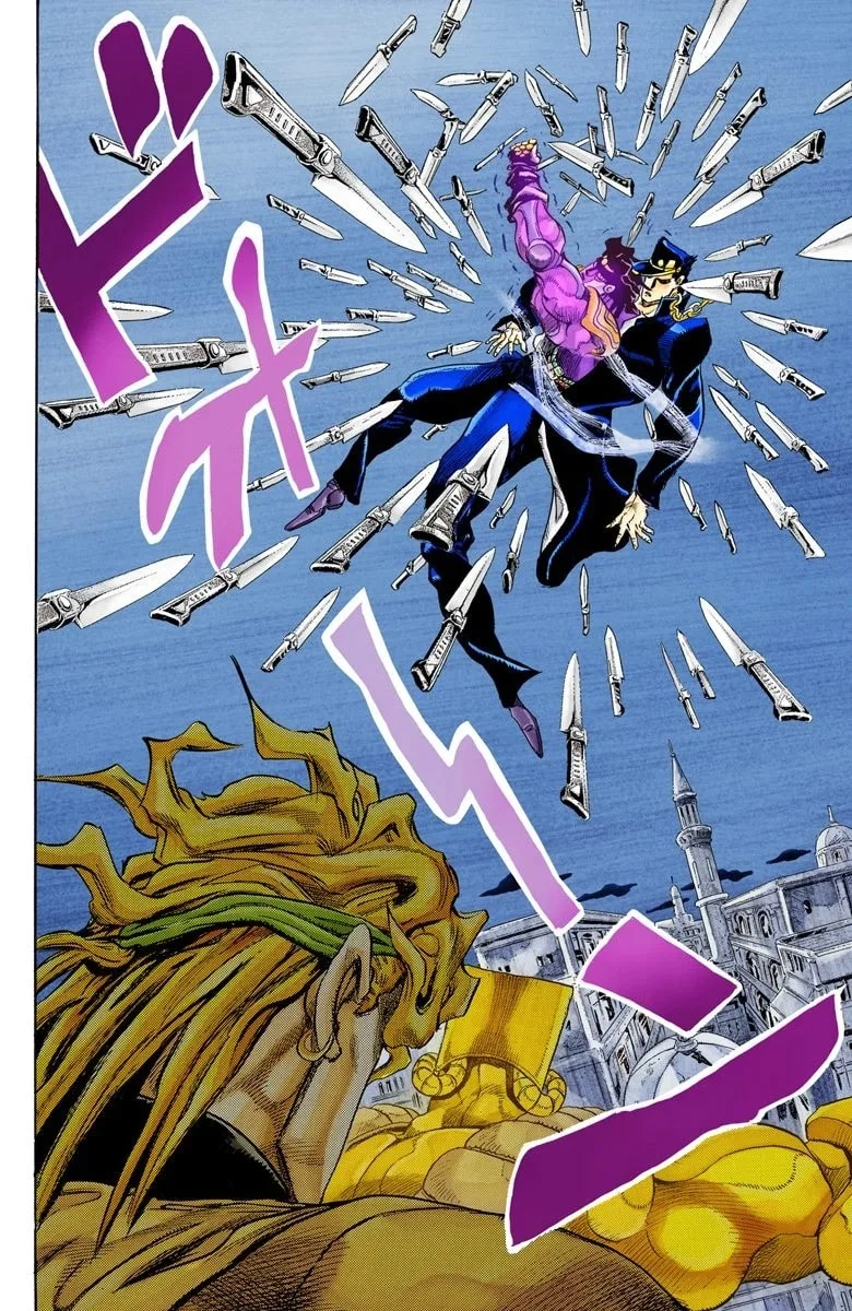 JoJo no Kimyou na Bouken Part 3: Stardust Crusaders Colored Manga — Chapter 145 — Page 17
