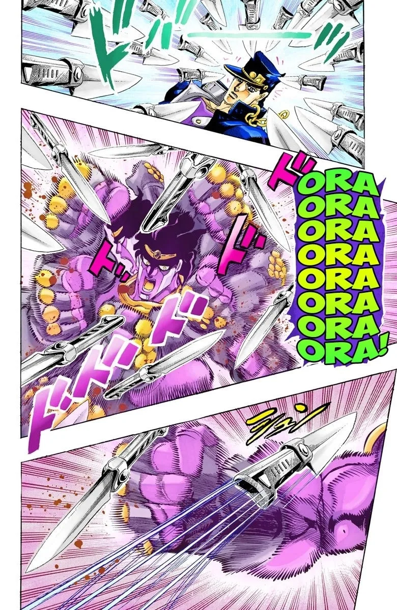 JoJo no Kimyou na Bouken Part 3: Stardust Crusaders Colored Manga — Chapter 145 — Page 19