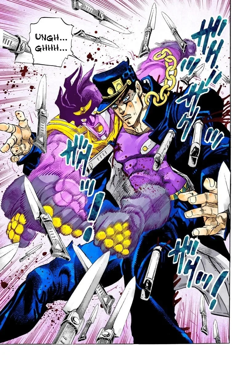 JoJo no Kimyou na Bouken Part 3: Stardust Crusaders Colored Manga — Chapter 145 — Page 20