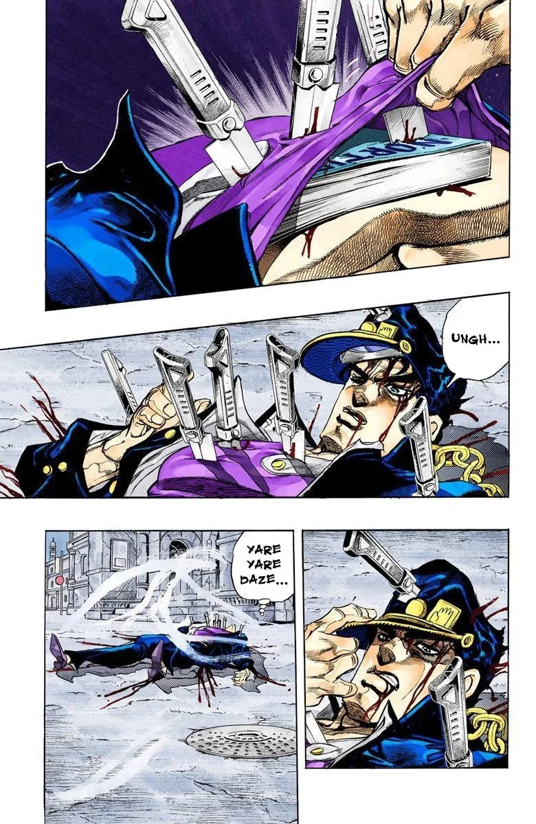 JoJo no Kimyou na Bouken Part 3: Stardust Crusaders Colored Manga — Chapter 146 — Page 7