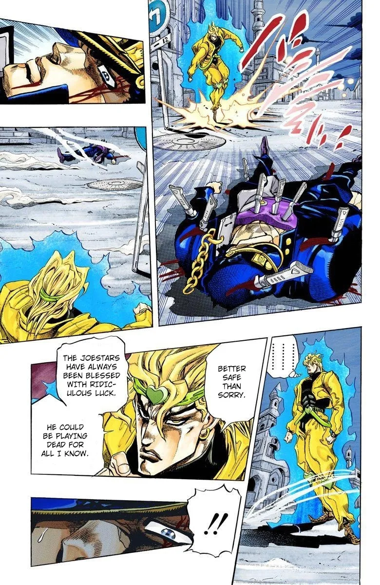 JoJo no Kimyou na Bouken Part 3: Stardust Crusaders Colored Manga — Chapter 146 — Page 9