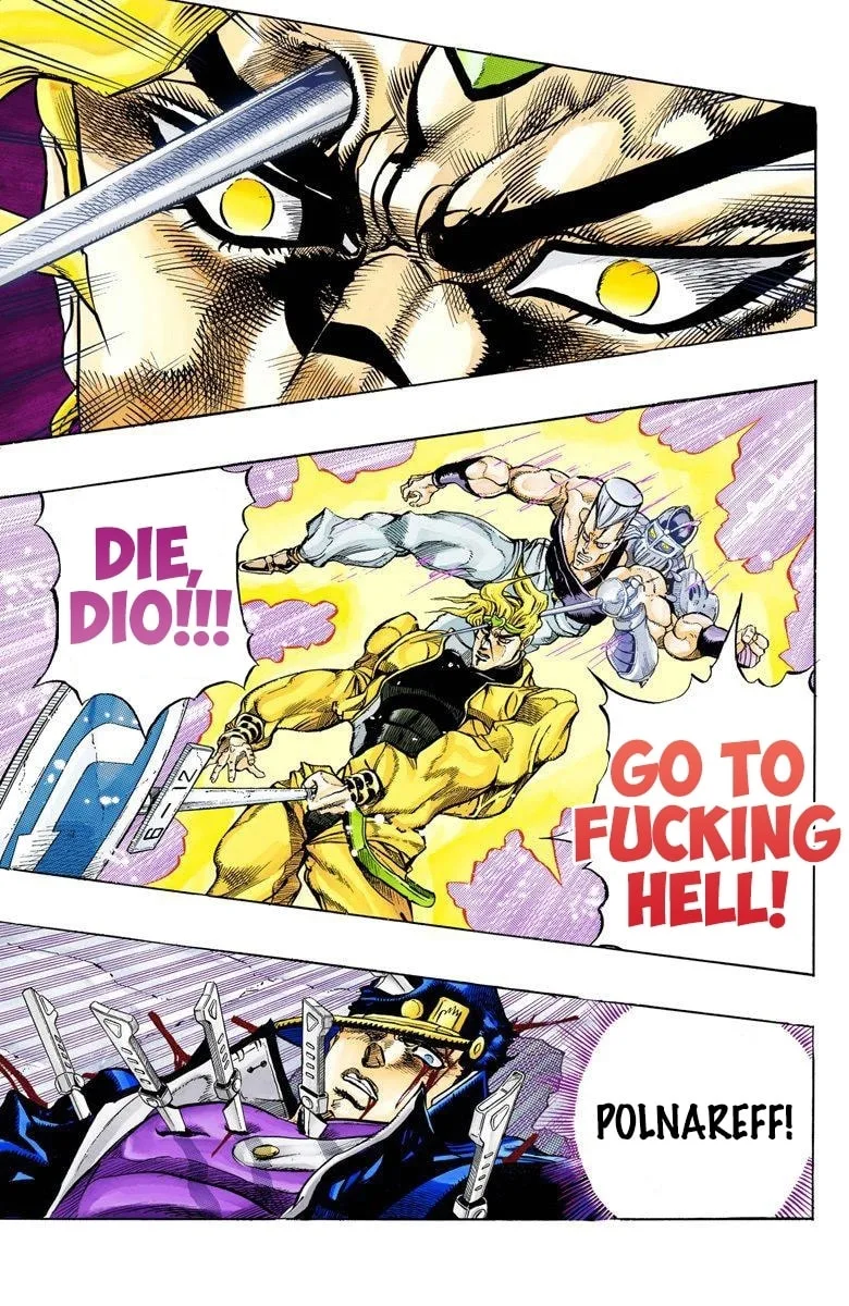 JoJo no Kimyou na Bouken Part 3: Stardust Crusaders Colored Manga — Chapter 146 — Page 15