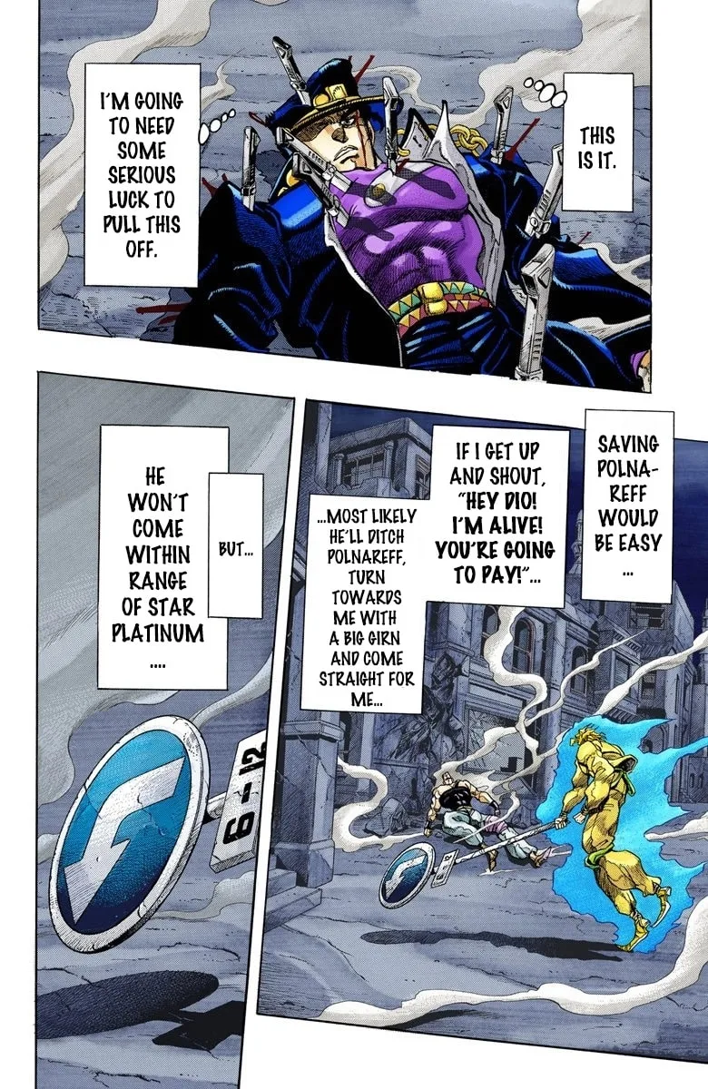JoJo no Kimyou na Bouken Part 3: Stardust Crusaders Colored Manga — Chapter 147 — Page 2