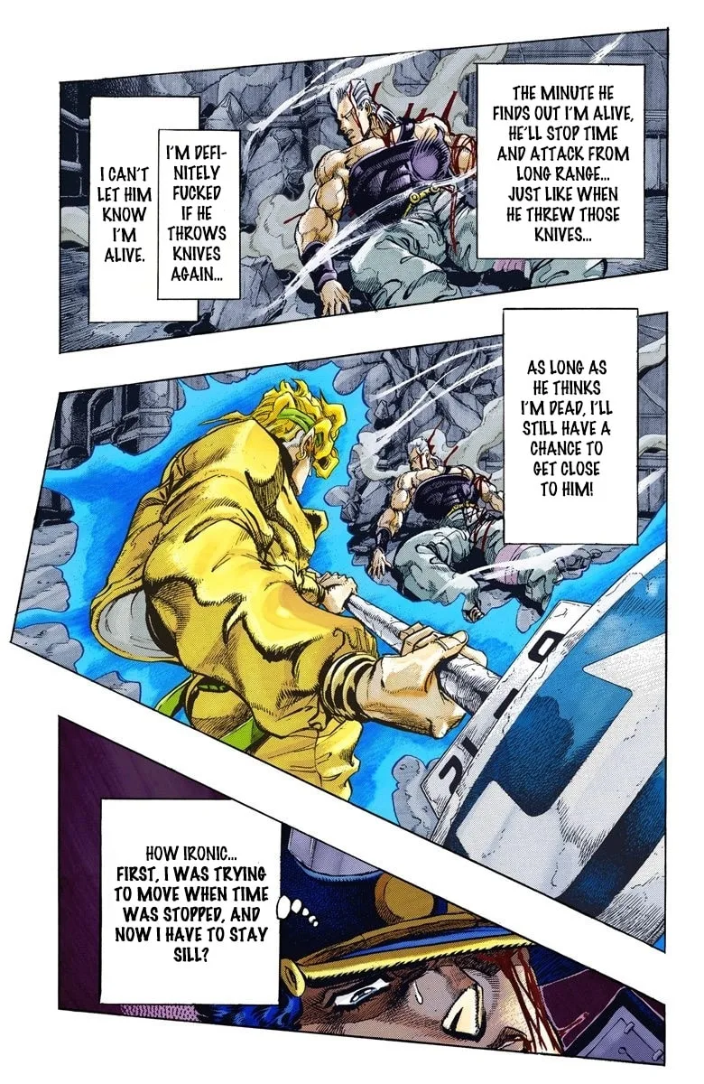 JoJo no Kimyou na Bouken Part 3: Stardust Crusaders Colored Manga — Chapter 147 — Page 3