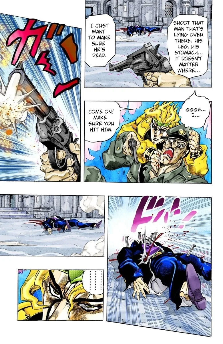 JoJo no Kimyou na Bouken Part 3: Stardust Crusaders Colored Manga — Chapter 147 — Page 7