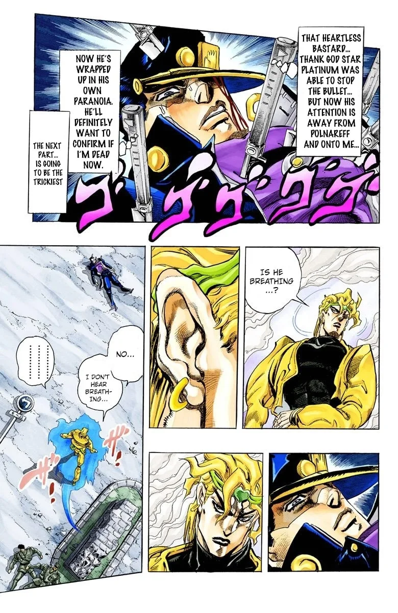 JoJo no Kimyou na Bouken Part 3: Stardust Crusaders Colored Manga — Chapter 147 — Page 9