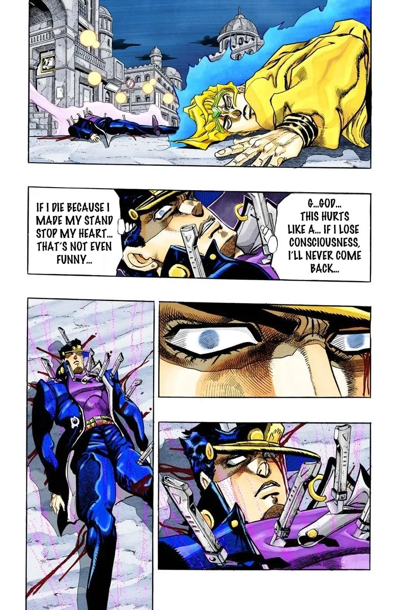 JoJo no Kimyou na Bouken Part 3: Stardust Crusaders Colored Manga — Chapter 147 — Page 12