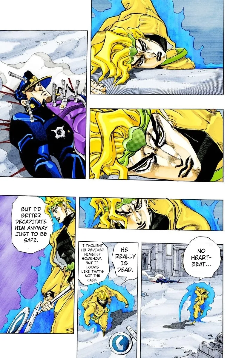 JoJo no Kimyou na Bouken Part 3: Stardust Crusaders Colored Manga — Chapter 147 — Page 13