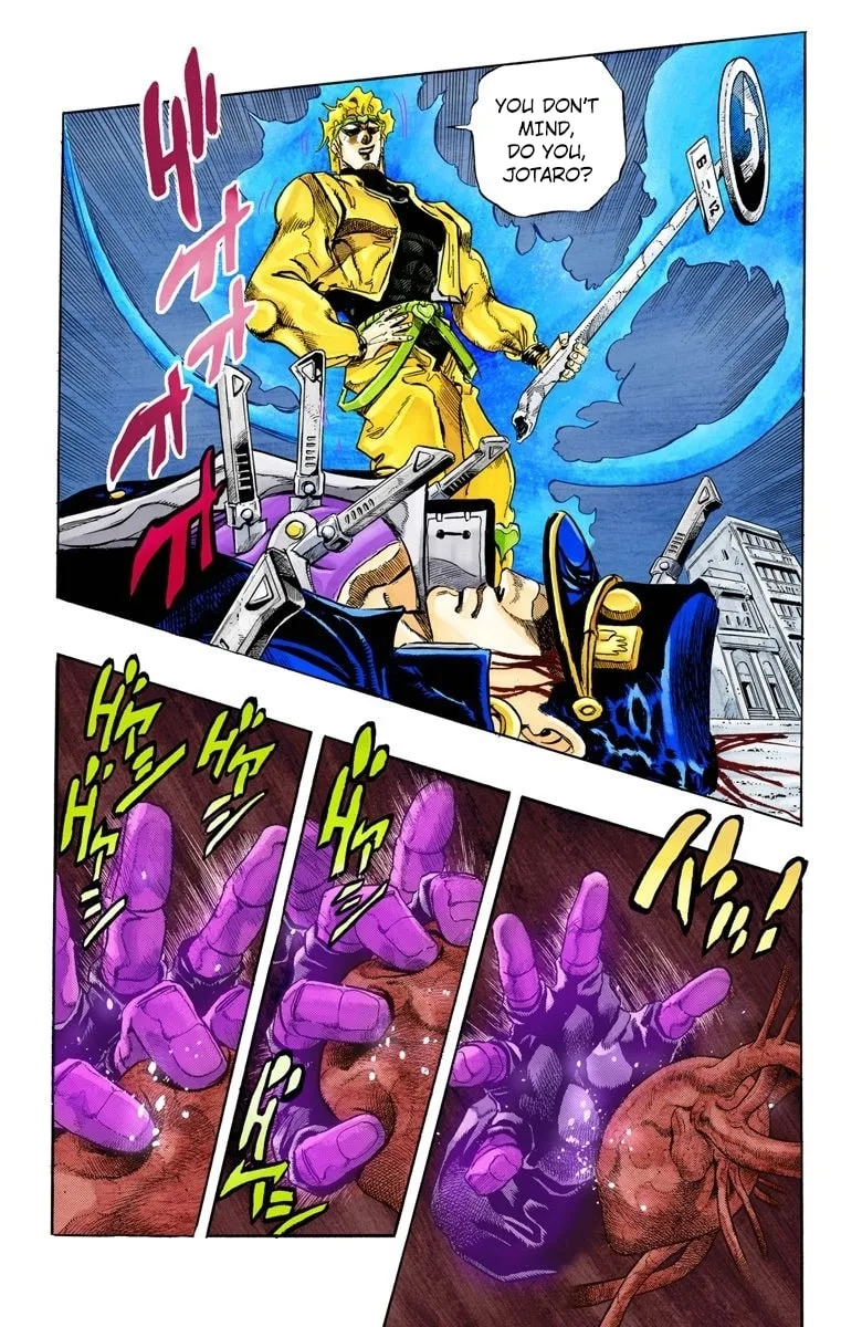 JoJo no Kimyou na Bouken Part 3: Stardust Crusaders Colored Manga — Chapter 147 — Page 14