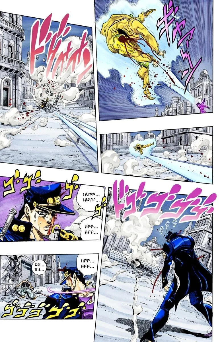 JoJo no Kimyou na Bouken Part 3: Stardust Crusaders Colored Manga β Chapter 148 β Page 4