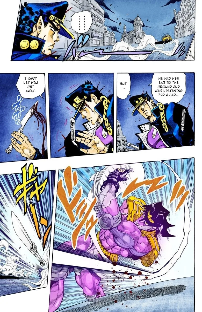 JoJo no Kimyou na Bouken Part 3: Stardust Crusaders Colored Manga β Chapter 148 β Page 12