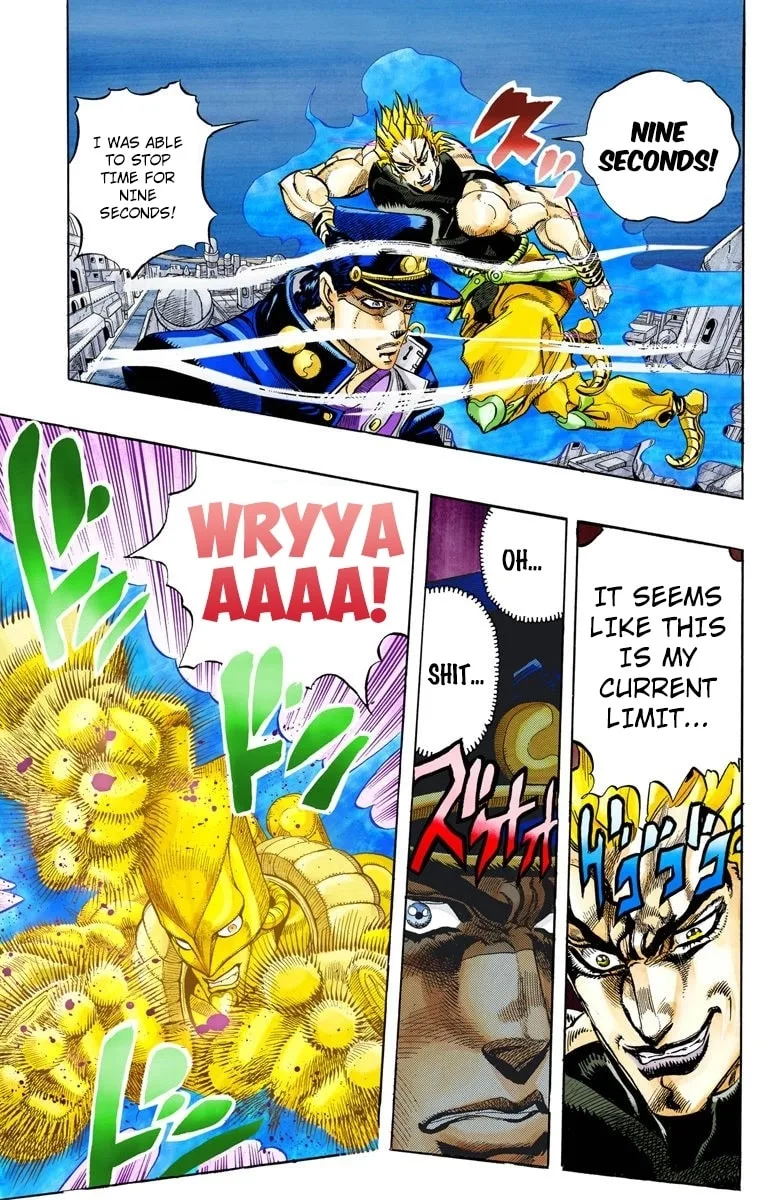 JoJo no Kimyou na Bouken Part 3: Stardust Crusaders Colored Manga — Chapter 150 — Page 3
