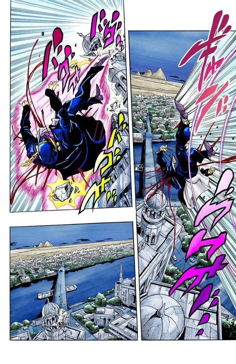 JoJo no Kimyou na Bouken Part 3: Stardust Crusaders Colored Manga — Chapter 150 — Page 7