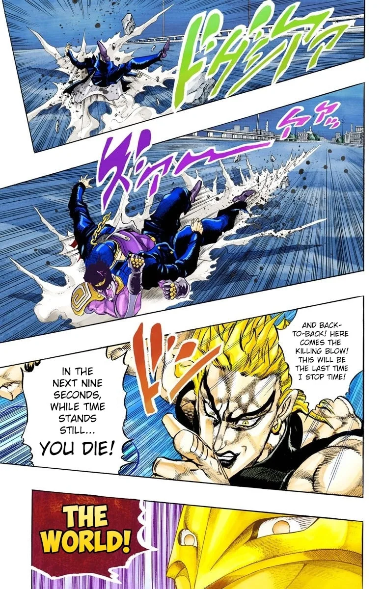JoJo no Kimyou na Bouken Part 3: Stardust Crusaders Colored Manga — Chapter 150 — Page 8