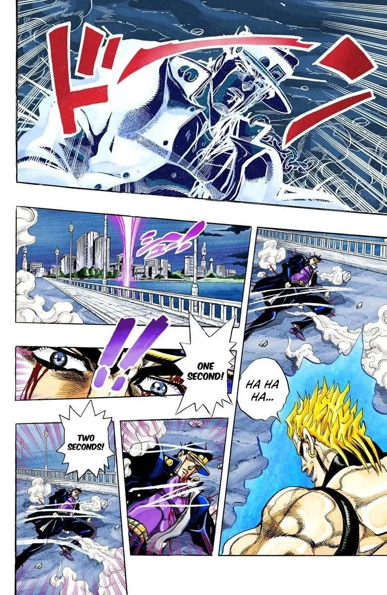 JoJo no Kimyou na Bouken Part 3: Stardust Crusaders Colored Manga — Chapter 150 — Page 9