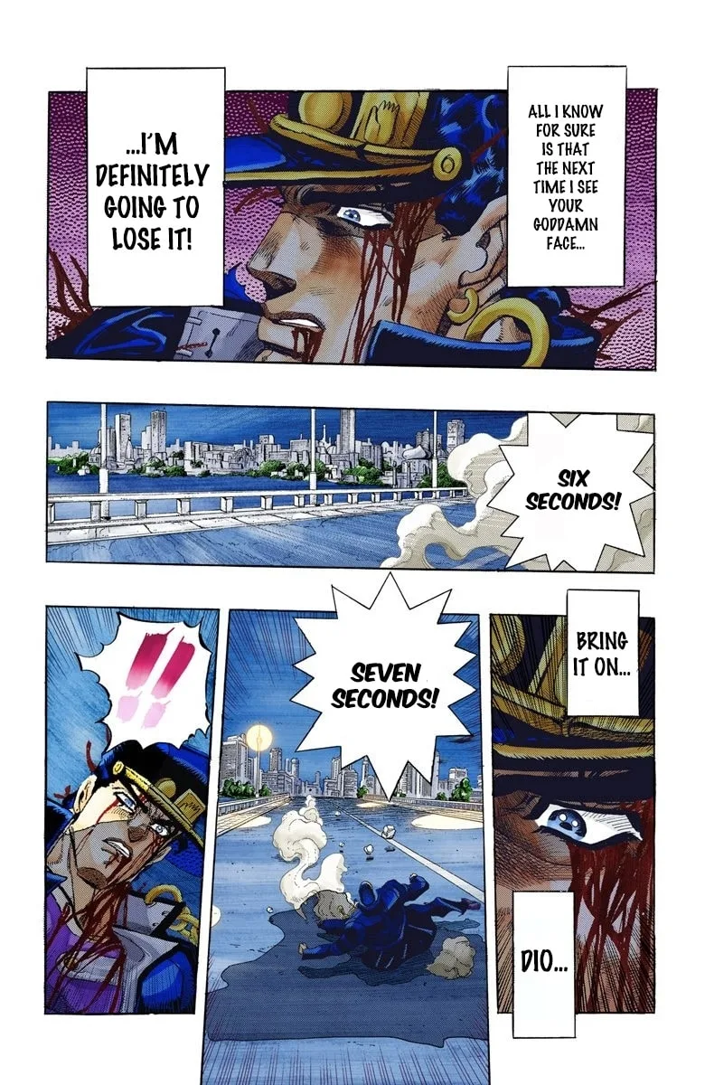 JoJo no Kimyou na Bouken Part 3: Stardust Crusaders Colored Manga — Chapter 150 — Page 11