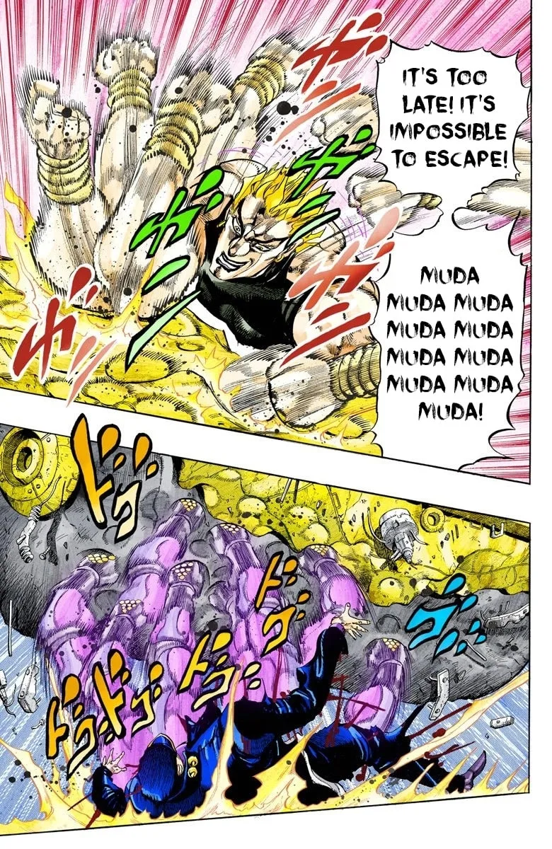 JoJo no Kimyou na Bouken Part 3: Stardust Crusaders Colored Manga — Chapter 150 — Page 14