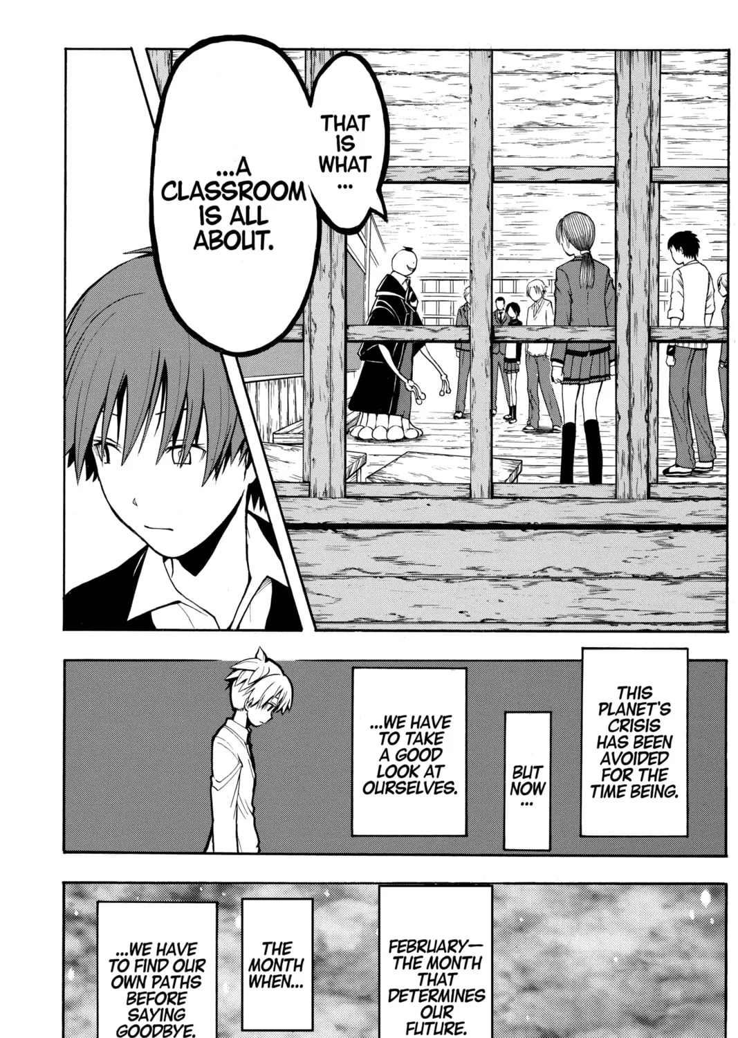 Assassination Classroom β Chapter 154 β Page 35