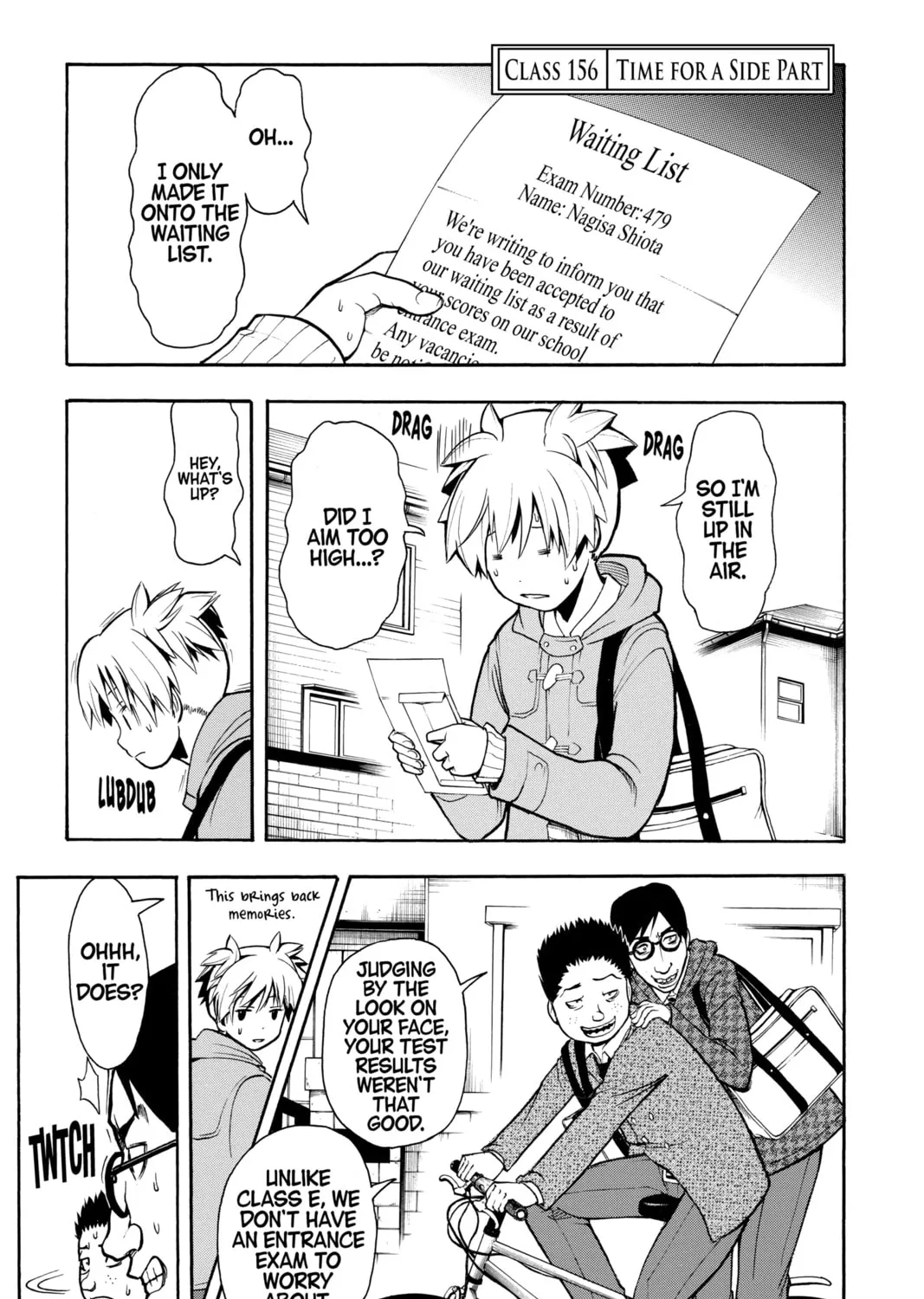 Assassination Classroom β Chapter 156 β Page 1