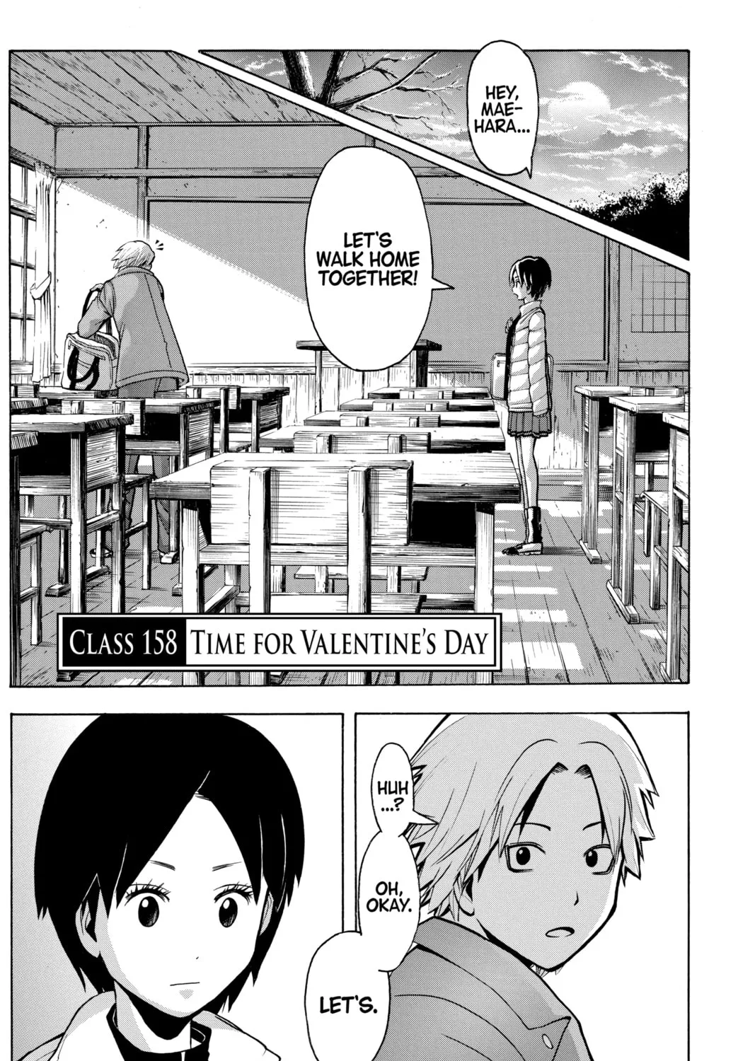 Assassination Classroom β Chapter 158 β Page 1